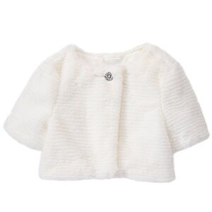Gymboree Fun & Fancy Faux Fur Cropped Jacket  | Size 5T
